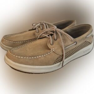 Sperry Top Sider. Size 11.5 M. Tan Upper Leather Clean Normal preowned condition